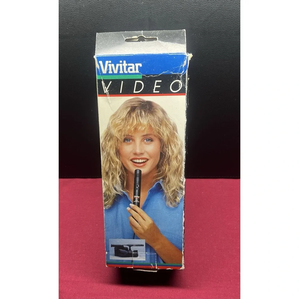 Vivitar Video Microphone VM-1 #058051‎  Box Is Beat up, Microphone & Case Is New